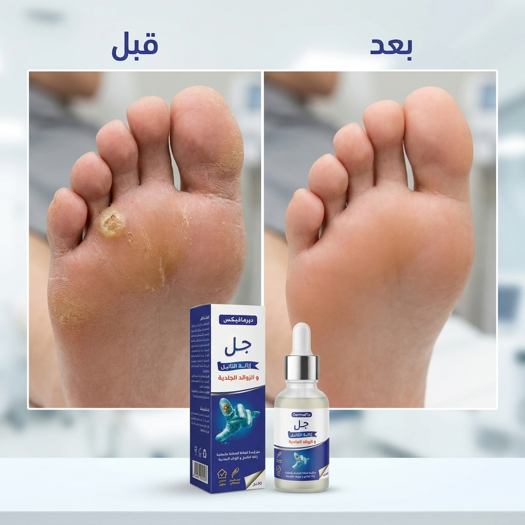 Derma fix ضد الثلال و مسامر و زوائد الجلدية